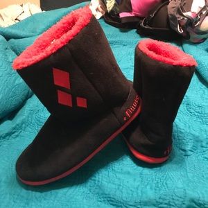 Harley Quinn Boot Slippers